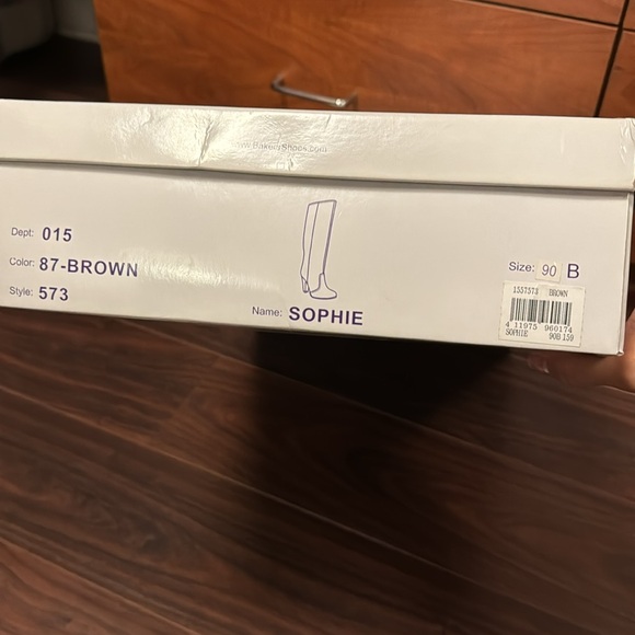 Bakers Brown Leather Knee High Boots - Picture 8 of 8